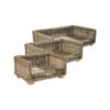 51 Degrees North Rattan Bed 2 51 Degrees North Rattan Bed -Heimtierbedarf Verkauf 51 degrees north rattan bed 216942 0500 none