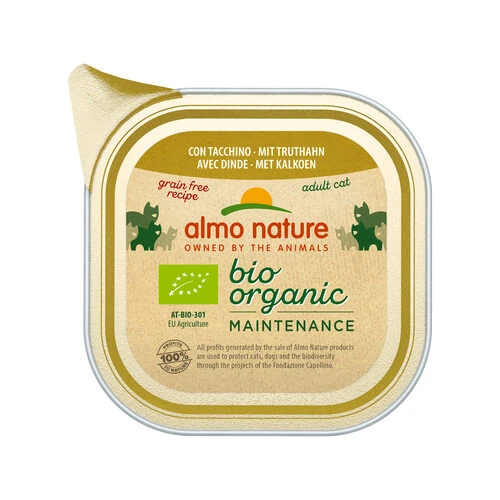 Almo Nature Bio Organic Maintenance Katzenfutter - Pute 3 Almo Nature Bio Organic Maintenance Katzenfutter - Pute