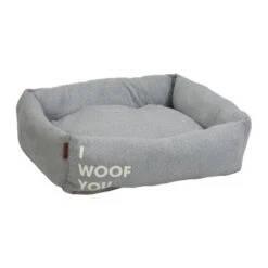 Beeztees I Woof You Hundekorb -Heimtierbedarf Verkauf beeztees woof you hondenmand 97010 0500 none
