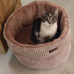 Designed By Lotte Gerippter Katzenkorb -Heimtierbedarf Verkauf desgined by lotte ribbed kattenmand 190073 0500 none