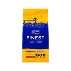 Fish4Dogs Finest Adult Complete - Weißfisch Kleine Brocken