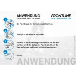 Frontline Spot On Hund -Heimtierbedarf Verkauf frontline spot on hond 183913 0500 none