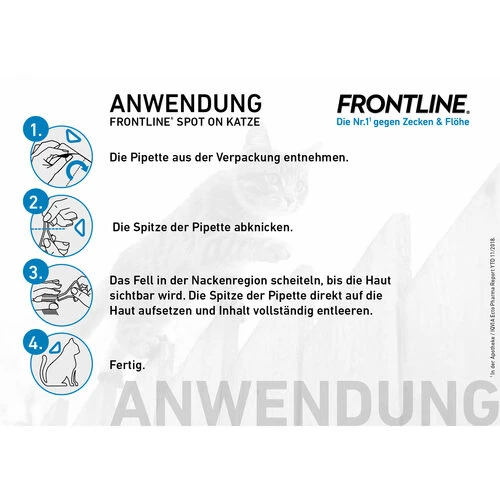 Frontline Spot On Katze 6 Frontline Spot On Katze – Bild 4