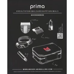 Moser - Trimmer Prima, Wiederaufladbar -Heimtierbedarf Verkauf moser tondeuse prima oplaadbaar 205490 0500 none