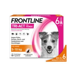 Frontline Tri-Act Gegen Zecken, Flöhe Und Fliegende Insekten Für Hunde -Heimtierbedarf Verkauf prod 13057 183529 0500 none