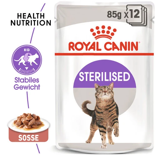Royal Canin Sterilised In Gravy - Katzenfutter 3 Royal Canin Sterilised In Gravy - Katzenfutter