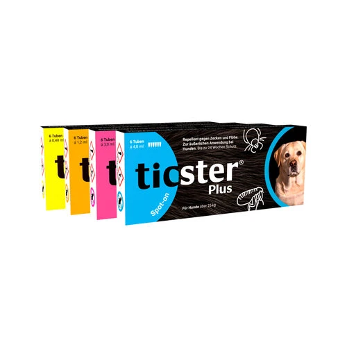 Ticster Plus Spot-on Hund 4-10 Kg – Bild 2