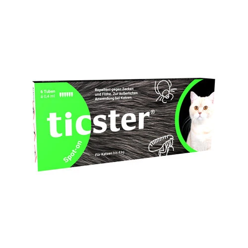 Ticster Spot-on Katze <4 Kg 3 Ticster Spot-on Katze <4 Kg