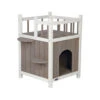 Trixie Natura Katzenhaus Mit Balkon -Heimtierbedarf Verkauf trixie natura kattenhuis met balkon 93535 0500 none