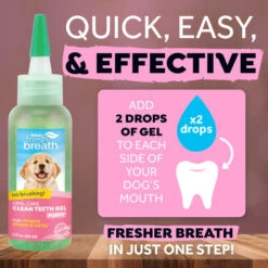 TropiClean - Fresh Breath Puppy Clean Teeth Gel -Heimtierbedarf Verkauf tropiclean fresh breath puppy clean teeth gel 221175 0500 none