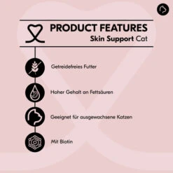 Vetality Skin Support - Katzenfutter 9 Vetality Skin Support - Katzenfutter -Heimtierbedarf Verkauf vetality skin support kattenvoer 213383 0500 none